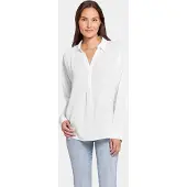 Nydj Chemisier Becky Blanc | Optic White
