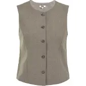 We fashion Gilet greige