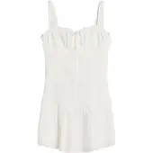 Bershka Robe d’été blanc