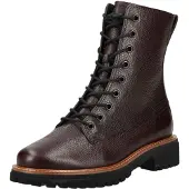 Paul green Bottines à lacets brun foncé