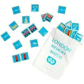 Bigjigs Jeu de mémo London en bois