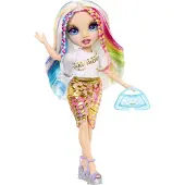 Mga Poupée Garde-robe arc-en-ciel avec mannequin Amaya
