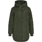 Vila Manteau mi-saison vert foncé