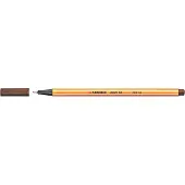 Stabilo Fineliner point 88 0.4 mm 10 Stück, Braun (10x)