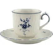 Villeroy Boch VIEUX LUXEMBOURG Tasse à expresso 2pcs blanc bleu Porcelaine WA