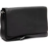 The Chesterfield Brand Cuir sac à épaule bandoulière Laverton Crossbody Bag Black noir