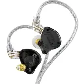 KZ Zs10 Pro X Earphones Noir