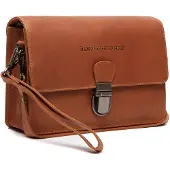 The Chesterfield Brand sac à épaule bandoulière sac à épaule Lucca Crossover Bag Cognac brun