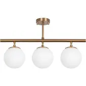 Opviq Lustre Fulgor | Vintage | Corps en métal et capuchon en verre