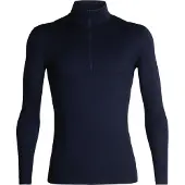 Icebreaker Merino 200 Oasis Long Sleeve Base Layer Bleu S Homme