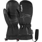 Reusch - Moufles de ski en GORE-TEX - Down Spirit GTX Mitten Black/Silver en Cuir - Taille 7 - Noir