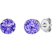 Rafaela Donata Boucles d'oreilles violet / argent