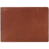 Leonhard heyden Cuir porte-monnaie Cambridge Wallet Cognac brun