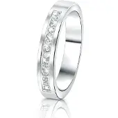 Lucardi Bague argent / blanc