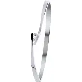 Lucardi Bracelet argent / transparent