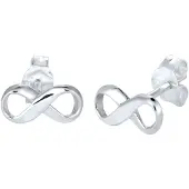Elli Boucles d'oreilles 'Infinity' argent