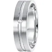 Lucardi Bague argent / transparent
