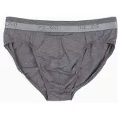 Hom Slip gris foncé / gris chiné