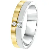 Lucardi Bague or / argent