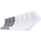 Camano Chaussettes gris chiné / blanc