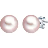 Valero Pearls Boucles d'oreilles rosé / argent