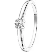 Lucardi Bague argent / transparent