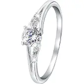 Lucardi Bague argent