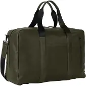 Leonhard heyden Cuir sac de voyage Den Haag Travel Bag Olive vert