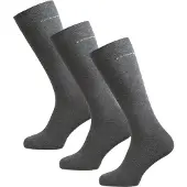 Camano Chaussettes montantes 'Erin' gris clair / gris foncé