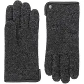 Roeckl Gants 'KLASSISCHER WALKHANDSCHUH' gris / anthracite / gris basalte / gris foncé / gris chiné
