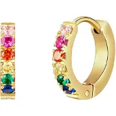 Eastside Boucles d'oreilles or / mélange de couleurs