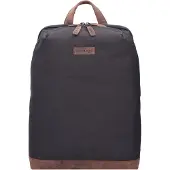 Greenburry Sac à dos 'Derby 7025' noisette / noir chiné