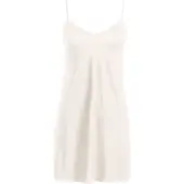 Hanro Déshabillé ' Satin Deluxe ' blanc cassé