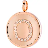 Lucardi Pendentif or rose