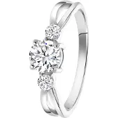 Lucardi Bague argent
