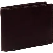 The Chesterfield Brand Cuir porte-monnaie Harlem Billfold Wide Brown brun