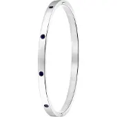 Lucardi Bracelet saphir / argent
