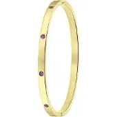 Lucardi Bracelet or / violet