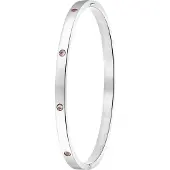 Lucardi Bracelet rose / argent