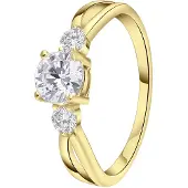 Lucardi Bague 'Klassisch' or