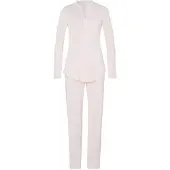 Hanro Pyjama ' Cotton Deluxe ' rose