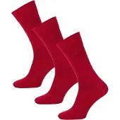 Bugatti Chaussettes rouge foncé / noir