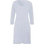 Hanro Chemise de nuit ' Pure Essence 90cm ' bleu clair
