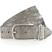 B.belt Ceinture beige foncé / argent