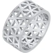 Elli Bague 'Ornament' argent