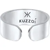 KUZZOI Bague argent