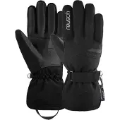 Reusch Gants de sport 'Hellen' gris argenté / noir
