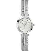 GUESS Montre à affichage analogique 'Array' argent