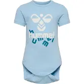 Hummel Barboteuse / body bleu clair / vert / blanc