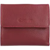 Esquire Cuir porte-monnaie Peru Lady Wallet Red rouge